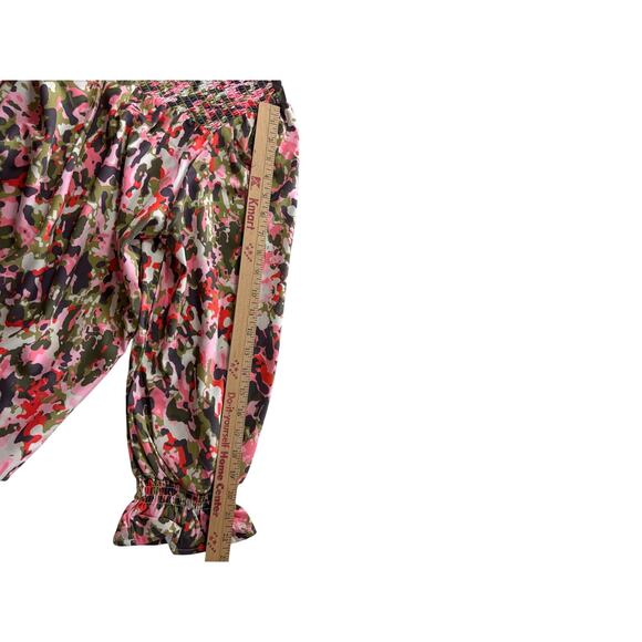 NWT Michelle McDowell Lynn Top in Honey crisp Olive Med BOHO cottage smocked - Picture 5 of 7